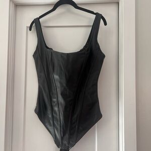 Black Shapewear Bodysuit